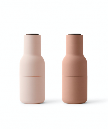 Bottle salt and pepper grinders in brown - Audo Copenhagen